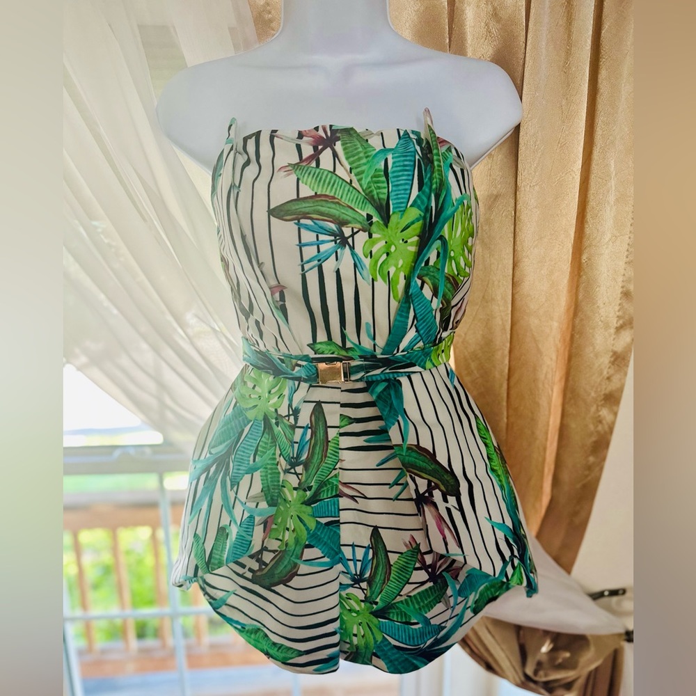LUXXEL Corset Top Romper
